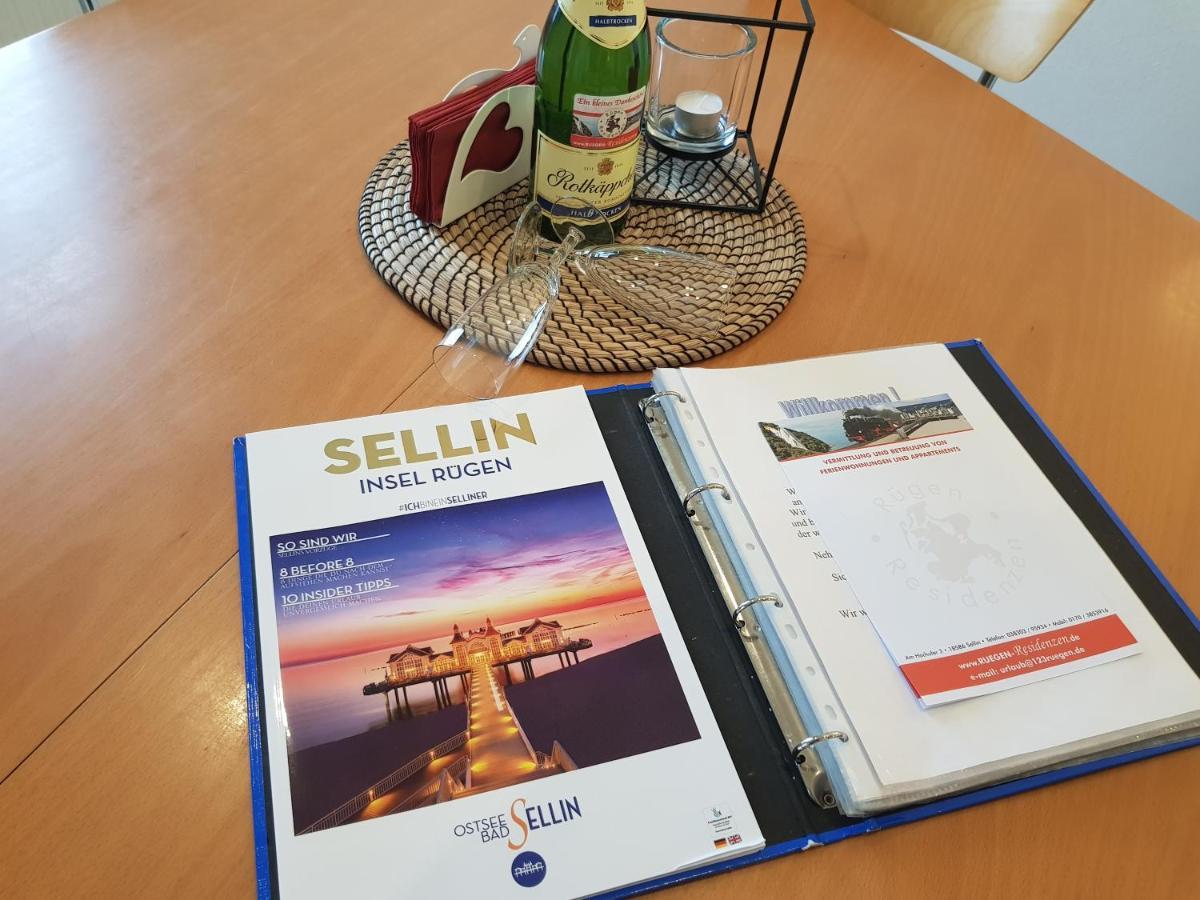 " Residenz Seeblick" Studio 27 Mit Seitlichem Ostseeblick Sellin  المظهر الخارجي الصورة