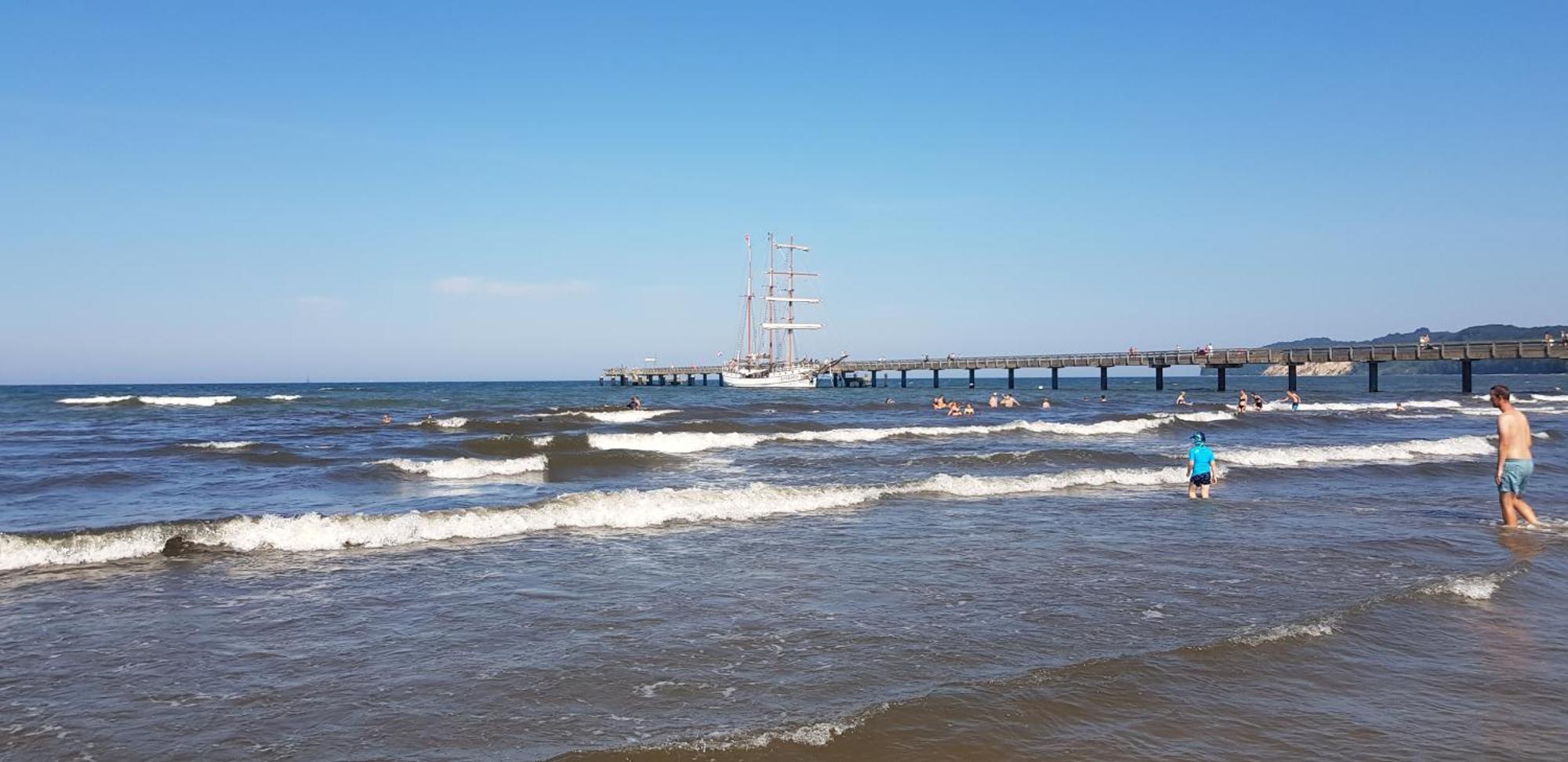 " Residenz Seeblick" Studio 27 Mit Seitlichem Ostseeblick Sellin  المظهر الخارجي الصورة