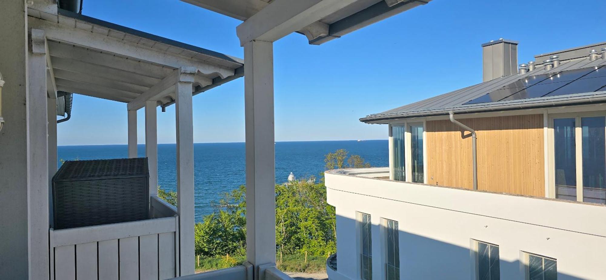 " Residenz Seeblick" Studio 27 Mit Seitlichem Ostseeblick Sellin  المظهر الخارجي الصورة